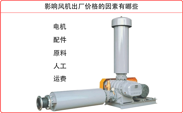 影響一臺風機售價的因素參考圖