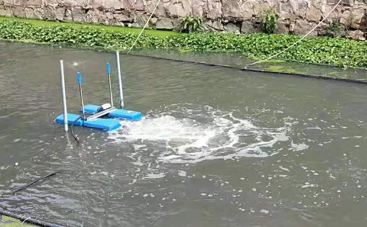 推流式曝氣機(jī)工程應(yīng)用