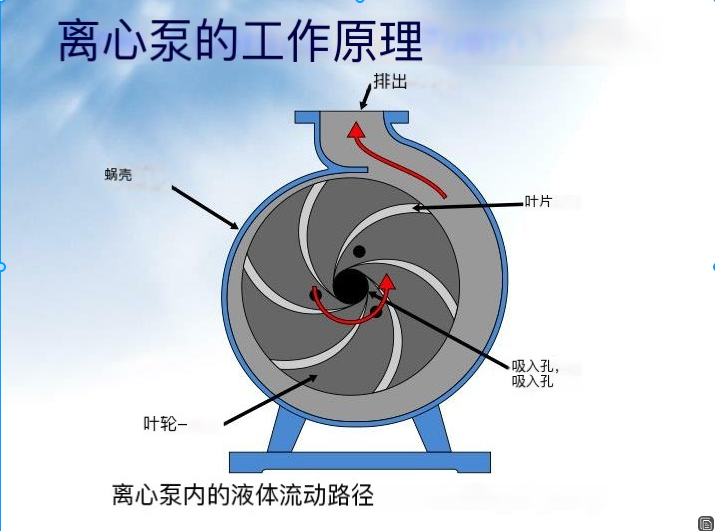 離心泵的工作原理
