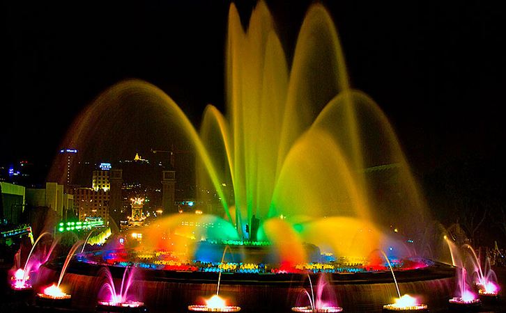 金雞湖音樂噴泉