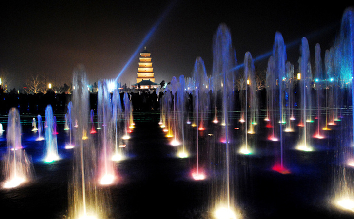 大雁塔音樂噴泉