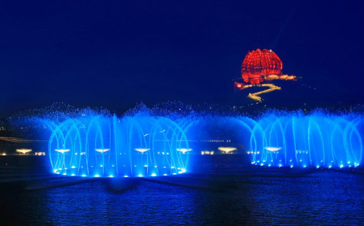 青島世園會音樂噴泉