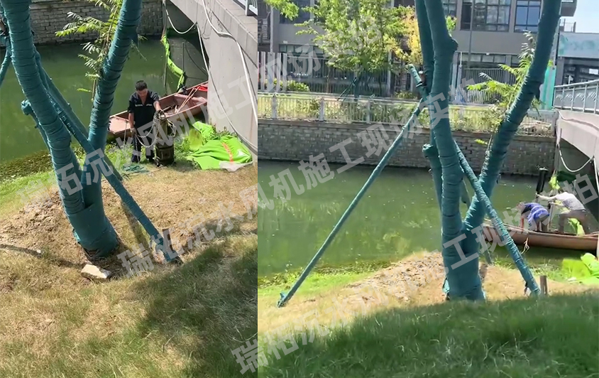 瑞柘沉水風(fēng)機(jī)施工現(xiàn)場(chǎng)