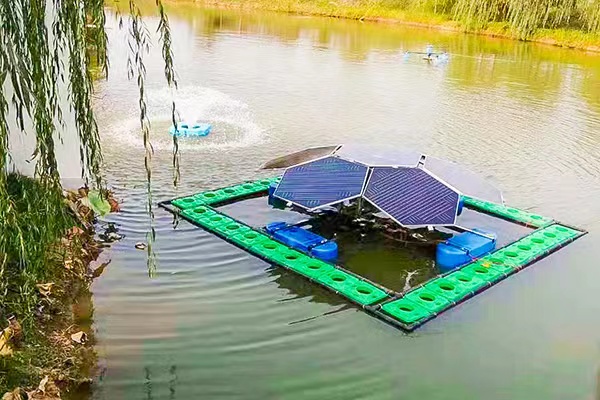 太陽能噴泉增氧設(shè)備